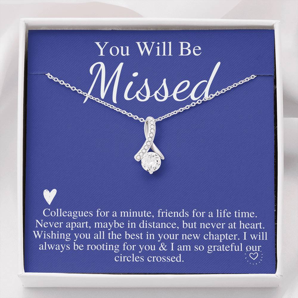 You Will Be Missed Gift For Coworker Leaving Farewell Gift For Female Colleague Leaving Job Going Away Gift Friend Goodbye Gift #0586