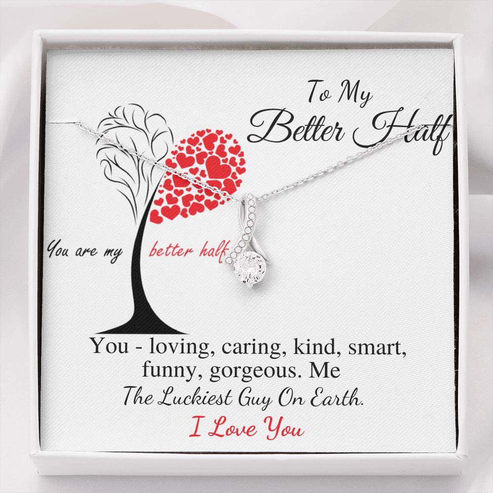 From Groom to Bride Neckalce, To My Other Half Gift, Relationship Gifts, Christmas Gift, Wedding Day Gift, Girlfriend Gift, Wife Gift #0618