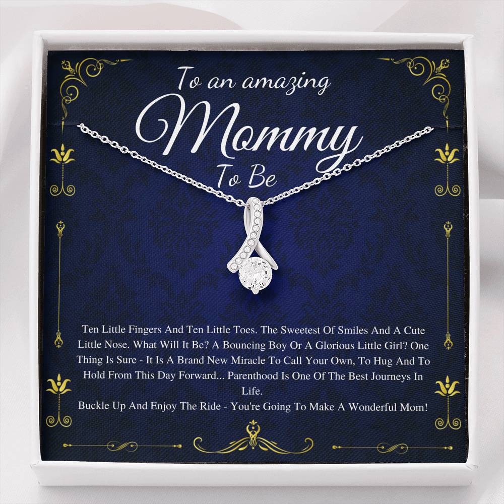 Pregnancy Gift Baby Shower Gift for a Mom to be Gift Mommy to Be Necklace, Future Mom Gift  0000