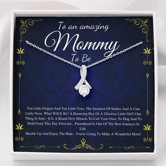 Pregnancy Gift Baby Shower Gift for a Mom to be Gift Mommy to Be Necklace, Future Mom Gift  0000