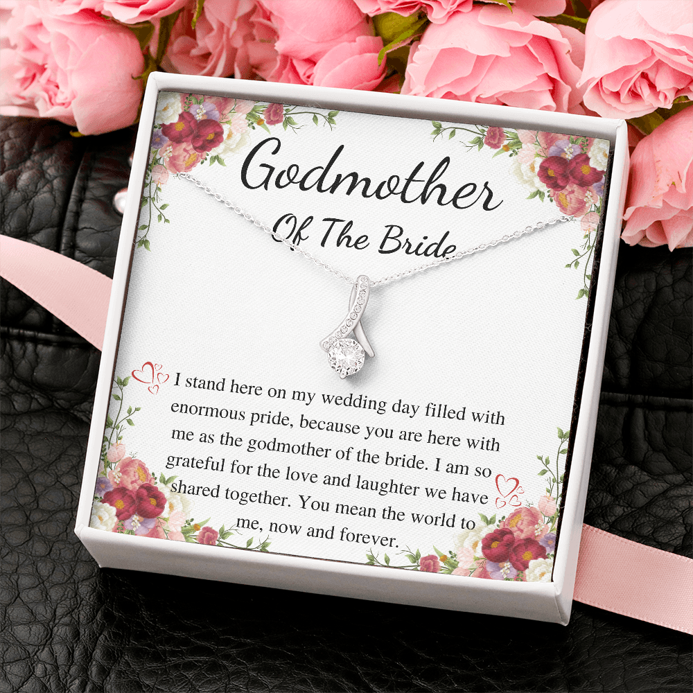 Godmother Of The Bride Gift from Goddaughter, Wedding Gift for Goddaughter, Wedding Gift from Bride to Godmother, sentimental gift for her