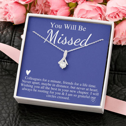 You Will Be Missed Gift For Coworker Leaving Farewell Gift For Female Colleague Leaving Job Going Away Gift Friend Goodbye Gift #0586