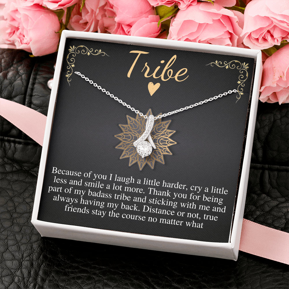 Tribe necklace, Bestfriend necklace, Tribe gift for woman, Badass bestie present, Soul sister necklace, Bridesmaids, Tribe Merry