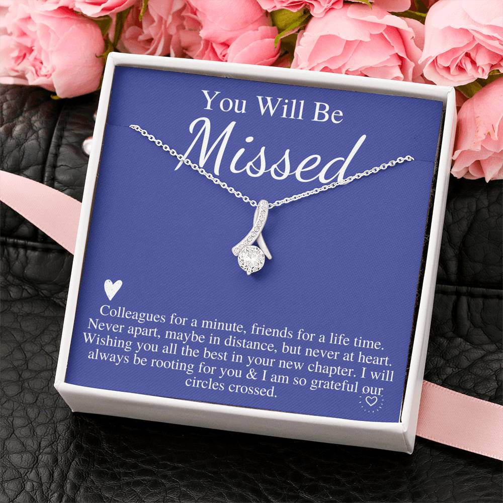 You Will Be Missed Gift For Coworker Leaving Farewell Gift For Female Colleague Leaving Job Going Away Gift Friend Goodbye Gift #0586