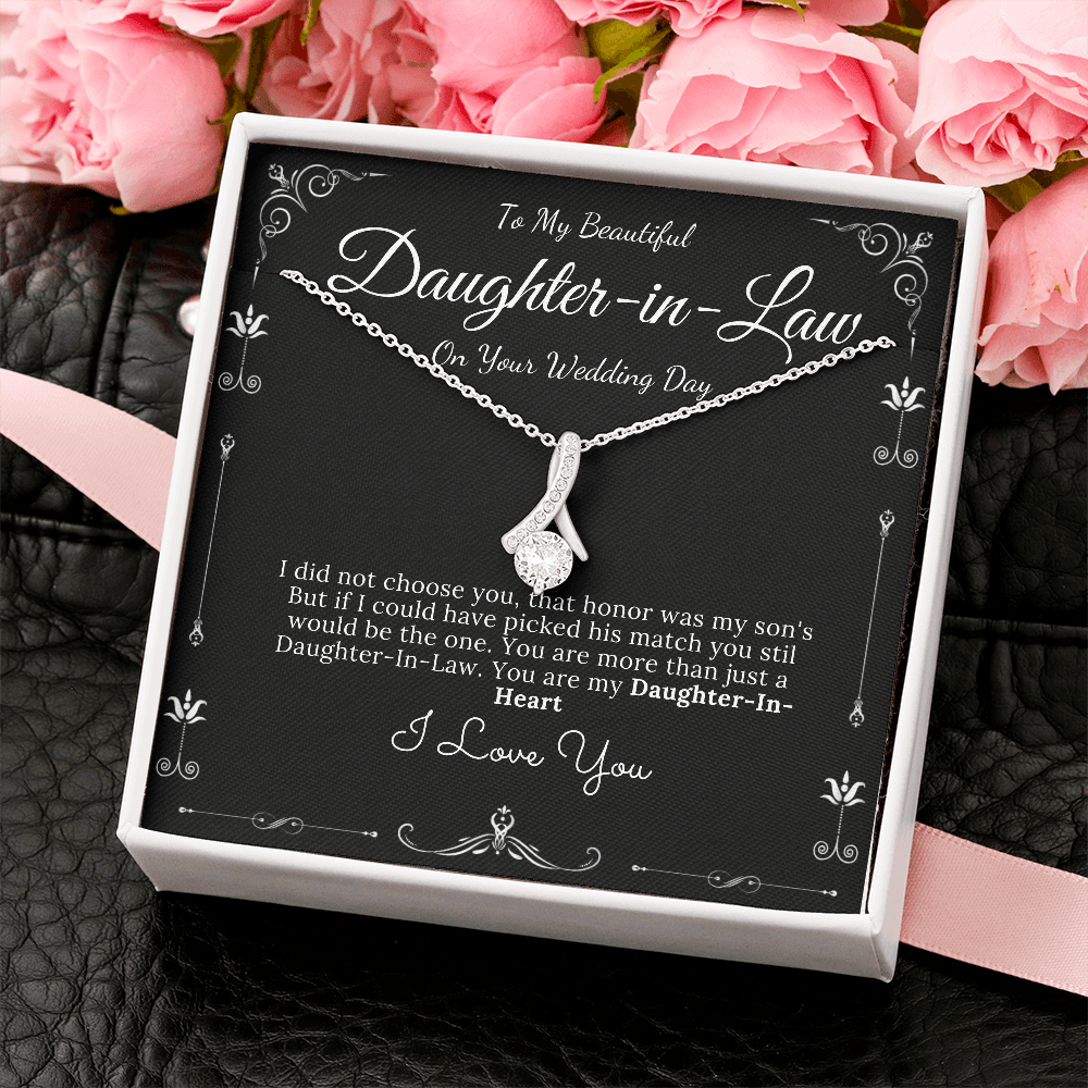 Daughter in Law Gift from Mother in Law to Bride Wedding Gift for Daughter-in-Law On Wedding Day Gift for Bride