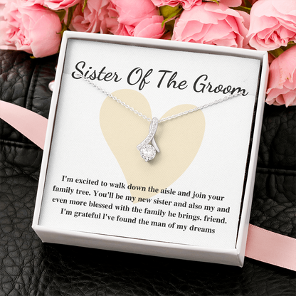 to my sisiter of the groom