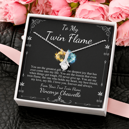 Twin Flame Necklace Gift, Necklace Gift to Girlfriend, Girlfriend Christmas Gift, Soulmate Gift,Girlfriend Twin Flame,best Friend Gift #0986 vincenzo