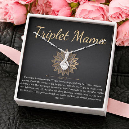 Mom of Triplets Gift for Triplet Mama, Mom of multiples, Triplet Mom Gift, Mom of three, Triplet baby shower gift00000
