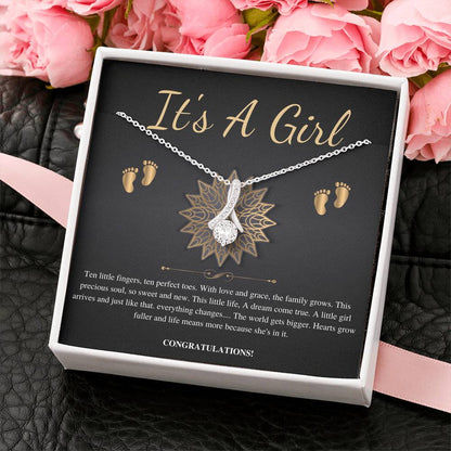 New Baby Girl Gift, First Time Mom Gift for New Mom Necklace Birthstone, Baby Girl Gift Ideas0000