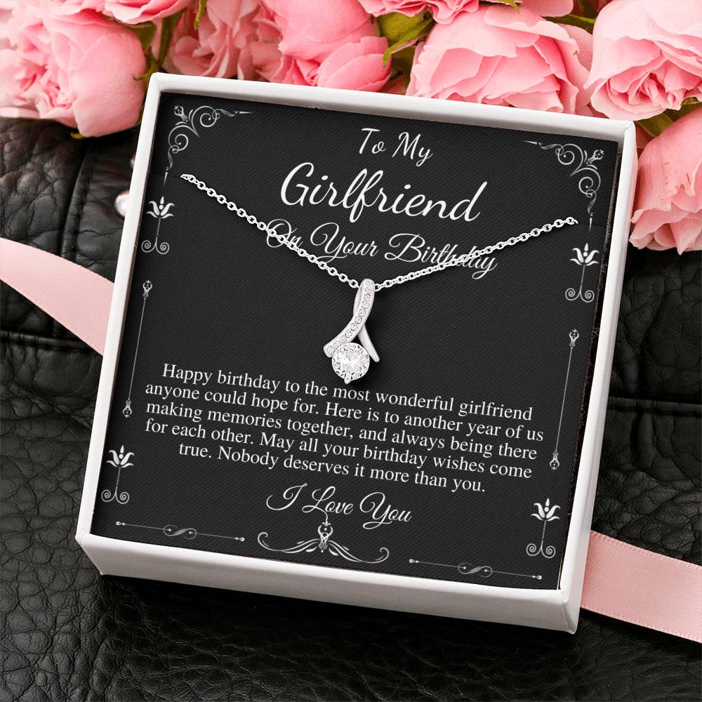 Birthday Gift For Girlfriend, Happy Birthday Girlfriend Gift, Girlfriend Birthday Jewelry, Girlfriend Thoughtful Gift, GF Birthday #0680