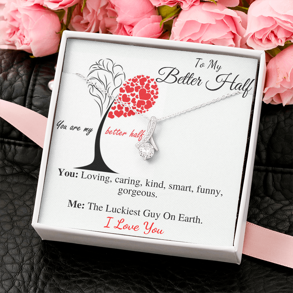From Groom to Bride Neckalce, To My Other Half Gift, Relationship Gifts, Christmas Gift, Wedding Day Gift, Girlfriend Gift