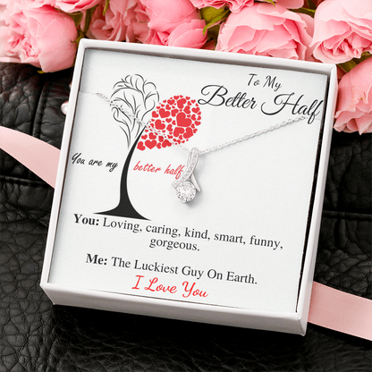 From Groom to Bride Neckalce, To My Other Half Gift, Relationship Gifts, Christmas Gift, Wedding Day Gift, Girlfriend Gift