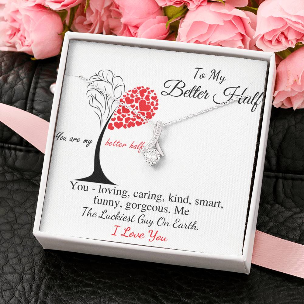 From Groom to Bride Neckalce, To My Other Half Gift, Relationship Gifts, Christmas Gift, Wedding Day Gift, Girlfriend Gift, Wife Gift #0618