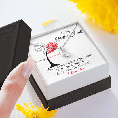 From Groom to Bride Neckalce, To My Other Half Gift, Relationship Gifts, Christmas Gift, Wedding Day Gift, Girlfriend Gift, Wife Gift #0618