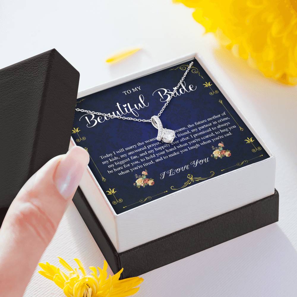 Alluring Beauty, Wedding Day Gift For Bride From Groom, To My Bride Gift From Groom, Groom To Future Wife, Engagement Gift For Her #0045