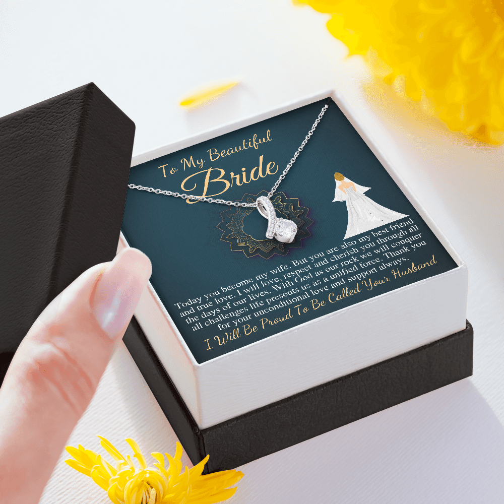 To my Beautiful Bride Gift from Groom ,Wedding Day Gift for bride from Groom,  to Bride Gift Wedding Day, gift for her