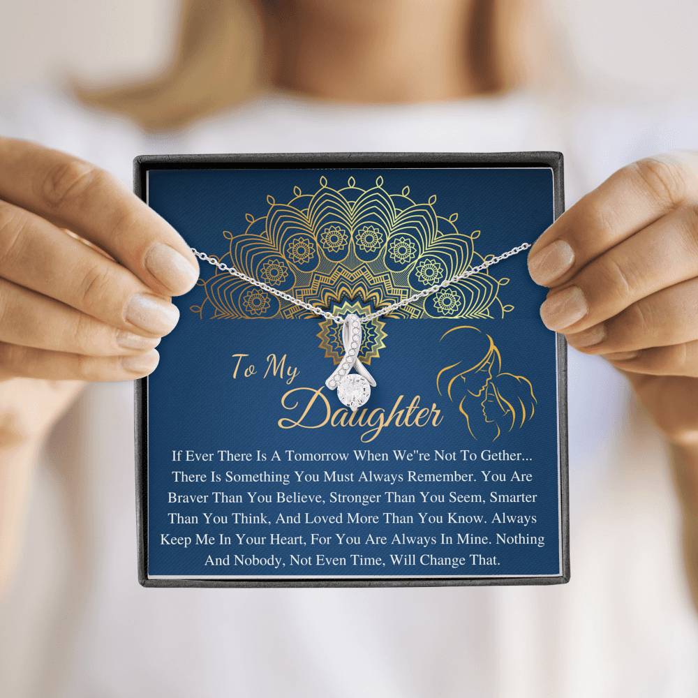 Daughter Gift from Mom to Daughter Necklace for Daughter Gift for Daughter from Mom daughter gift from dad to daughter birthday gift #0480