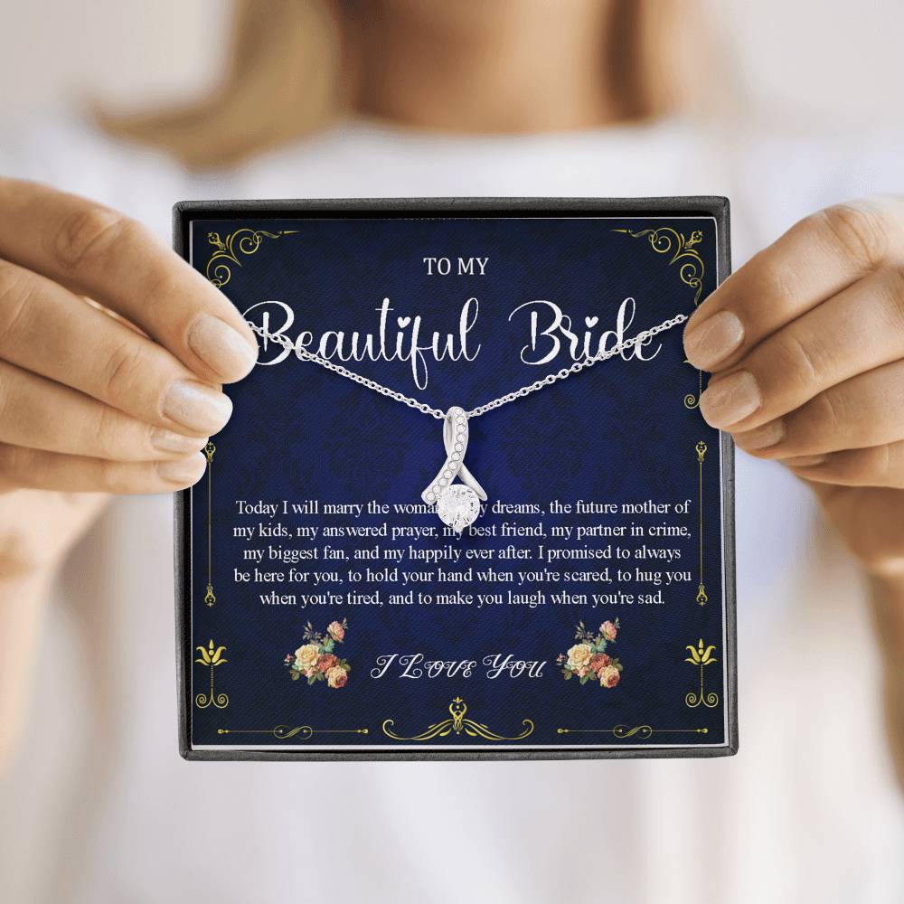 Alluring Beauty, Wedding Day Gift For Bride From Groom, To My Bride Gift From Groom, Groom To Future Wife, Engagement Gift For Her #0045