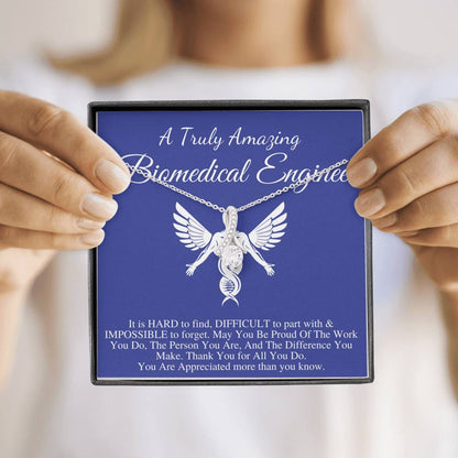 Biomedical Engineer Gift,Gift for Biomedical Engineer Necklace,Amazing Biomedical Engineer Appreciation Gift,Biomedical Christmas Gift #0771