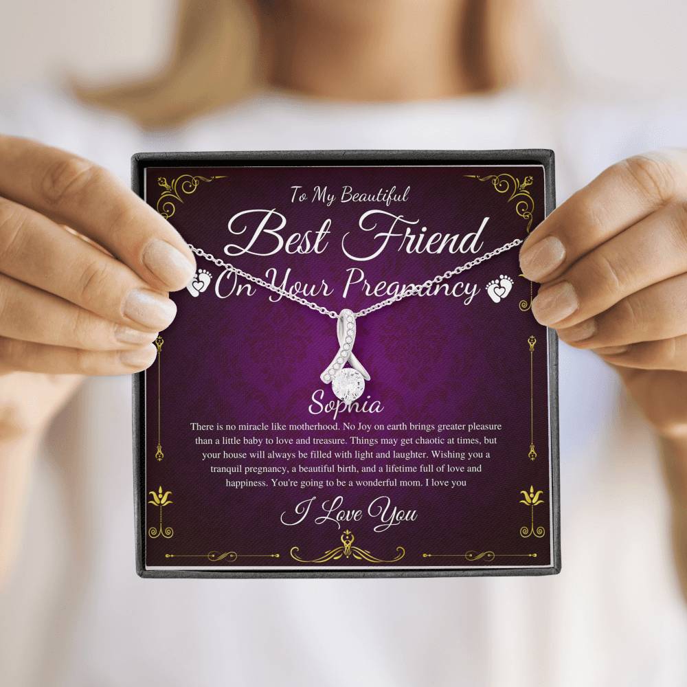 Best Friend Pregnancy Gift For Best Friend Baby Shower Gift For Mom To Be Gift For Expecting Mom Gift Pregnant Friend, Alluring Beauty #0218