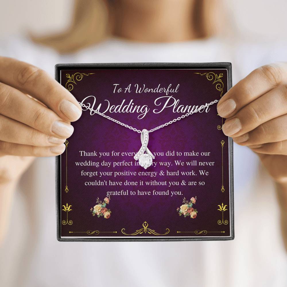 Alluring Beauty Wedding Planner Gift Necklace For Wedding Planner Event Planner Gift Thank You Gift For Wedding Planner, Event Manager #0152