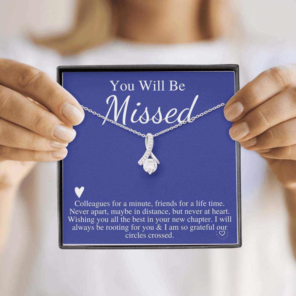 You Will Be Missed Gift For Coworker Leaving Farewell Gift For Female Colleague Leaving Job Going Away Gift Friend Goodbye Gift #0586