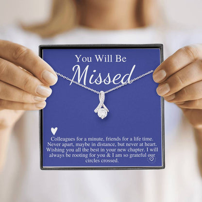 You Will Be Missed Gift For Coworker Leaving Farewell Gift For Female Colleague Leaving Job Going Away Gift Friend Goodbye Gift #0586