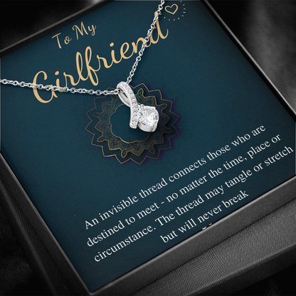 Girlfriend Necklace: Anniversary Gift for Girlfriend, Girlfriend Gift, Birthday Gift for Girlfriend, Christmas Gift for Girlfriend #0882