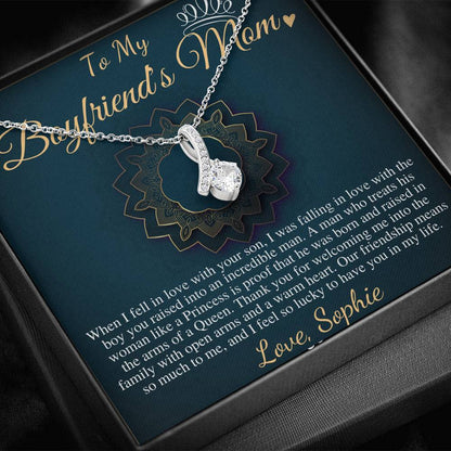 Gifts for Boyfriends Mom, Boyfriends Mom Birthday Gift, Boyfriends Mom Neckalce, Mothers Day Gift for Boyfriends Mom Christmas Gift #0769
