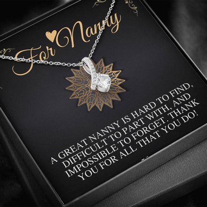 Nanny Gift, Thank You Gift for Nanny, Child Care Gift, Babysitter Gift, Nanny Appreciation,Nanny Jewelry,Nanny Christmas Gift Necklace #0721
