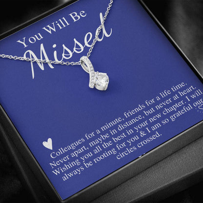 You Will Be Missed Gift For Coworker Leaving Farewell Gift For Female Colleague Leaving Job Going Away Gift Friend Goodbye Gift #0586