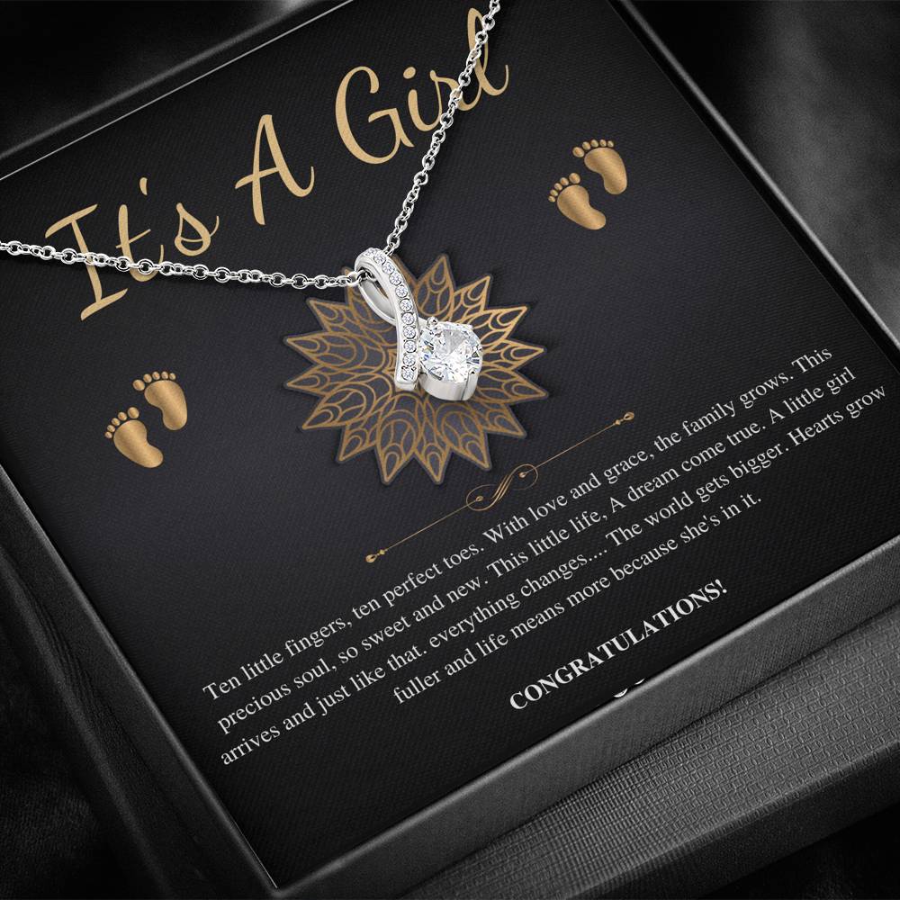 New Baby Girl Gift, First Time Mom Gift for New Mom Necklace Birthstone, Baby Girl Gift Ideas0000
