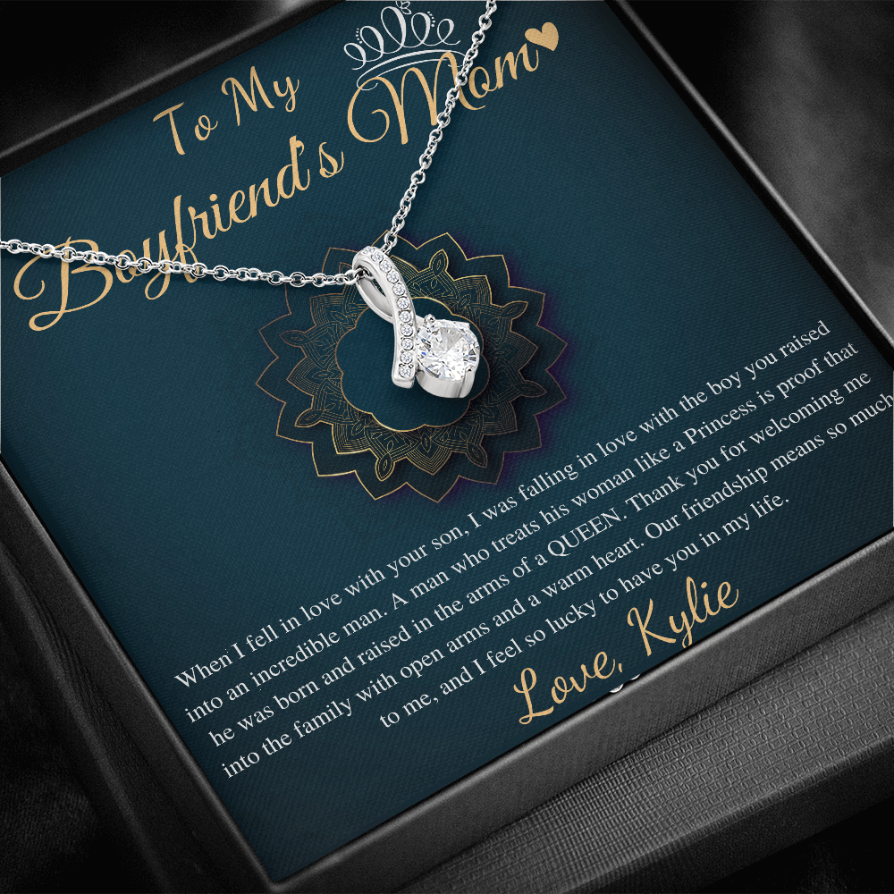Gifts for Boyfriends Mom, Boyfriends Mom Birthday Gift, Boyfriends Mom Neckalce, Christmas Gift, Mothers Day Gift for Boyfriends Mom #0768 kylie