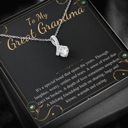 Grandmother & Granddaughter Necklace, Grandma Gift, From Granddaughter Gift, Jewelry for Family,Grandma Birthday Gift, Christmas Gift  #0470