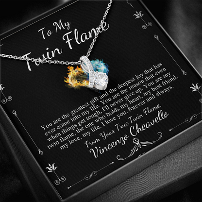 Twin Flame Necklace Gift, Necklace Gift to Girlfriend, Girlfriend Christmas Gift, Soulmate Gift,Girlfriend Twin Flame,best Friend Gift #0986 vincenzo