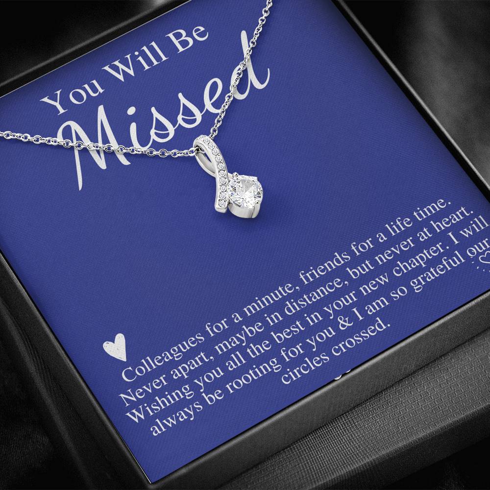 You Will Be Missed Gift For Coworker Leaving Farewell Gift For Female Colleague Leaving Job Going Away Gift Friend Goodbye Gift #0586