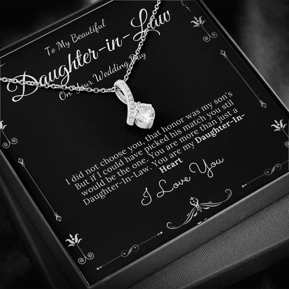 Daughter in Law Gift from Mother in Law to Bride Wedding Gift for Daughter-in-Law On Wedding Day Gift for Bride