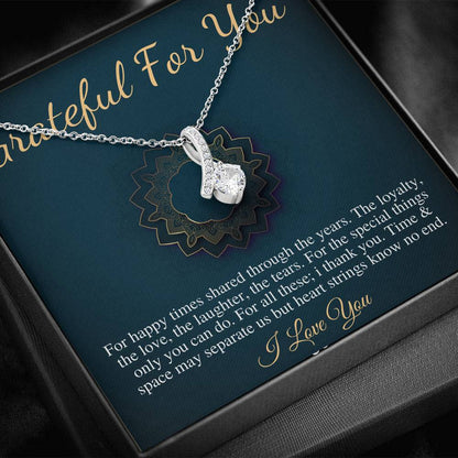 Appreciation Gift, Thank you Gift, Gift for Friend, Best Friend Gift, Gratitude Gift, Best Friend Necklace, Long Distance friend gift #0572