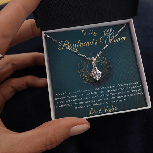 Gifts for Boyfriends Mom, Boyfriends Mom Birthday Gift, Boyfriends Mom Neckalce, Christmas Gift, Mothers Day Gift for Boyfriends Mom #0768 kylie