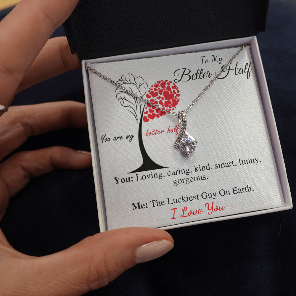 From Groom to Bride Neckalce, To My Other Half Gift, Relationship Gifts, Christmas Gift, Wedding Day Gift, Girlfriend Gift