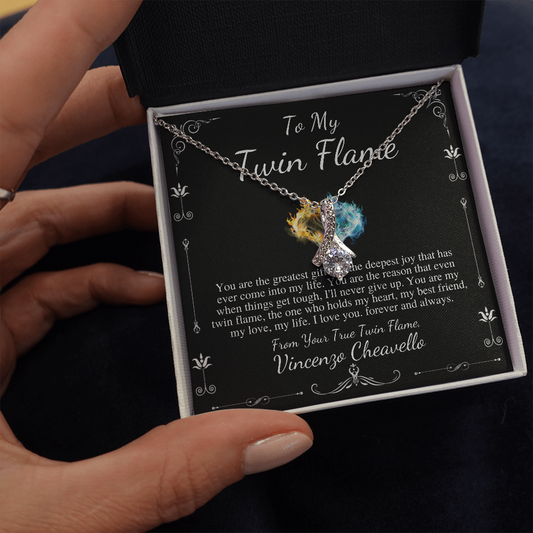 Twin Flame Necklace Gift, Necklace Gift to Girlfriend, Girlfriend Christmas Gift, Soulmate Gift,Girlfriend Twin Flame,best Friend Gift #0986 vincenzo