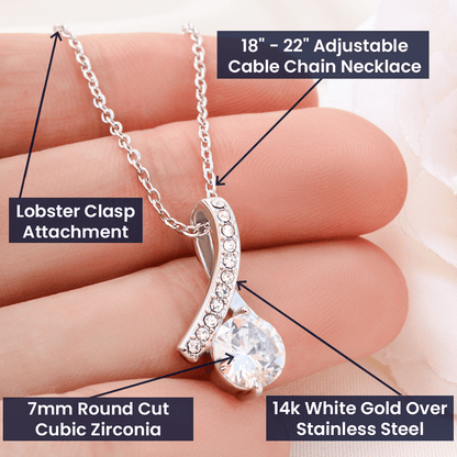Boyfriends Mom Necklace, Gift for Boyfriend Mother, Birthday Gift, Boyfriend's Mom Christmas Gift,Mothers Day Gift,Valentines Day Gift #1020 Ana