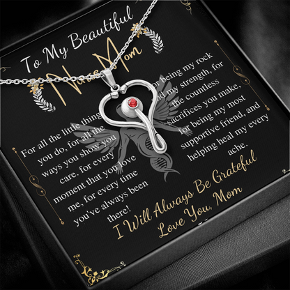 nurse mom stethoscope necklace