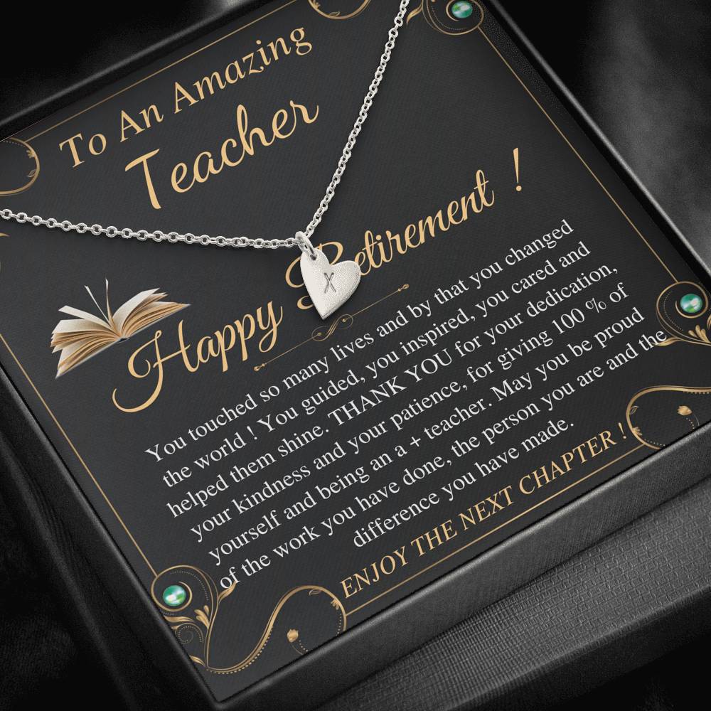 Teacher Retirement Gifts for Teacher Appreciation Gift for Retired Teacher, Retiring Teacher Gift, School retirement