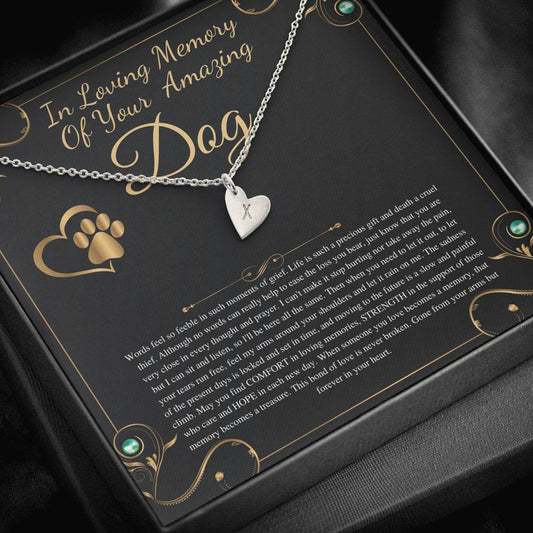 Dog Memorial Gift Pet Loss Gifts, Loss of Pet Gift, Loss of Dog gift in Memory of Dog Remembrance Gift for Loss of Dog