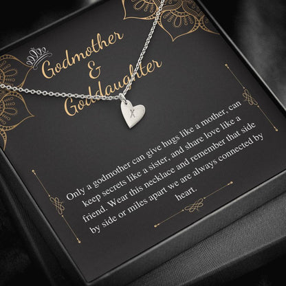 Godmother and Goddaughter Necklace, Godmother Mothers Day Gift, Godmother and Goddaughter Gifts, Godmother and Goddaughter Jewelry