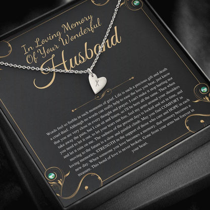 Memorial gift Husband Loss of Husband In Memory of Husband Sorry for your loss of Spouse loss of loved one condolence gift, bereavement gift