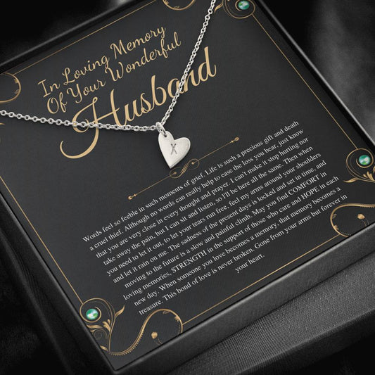Memorial gift Husband Loss of Husband In Memory of Husband Sorry for your loss of Spouse loss of loved one condolence gift, bereavement gift