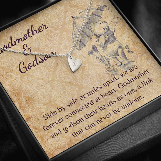 Godmother gift necklace for Godmother, Thank you for being my Godmother, Godmother jewelry from Godson, Christmas Gift Fo