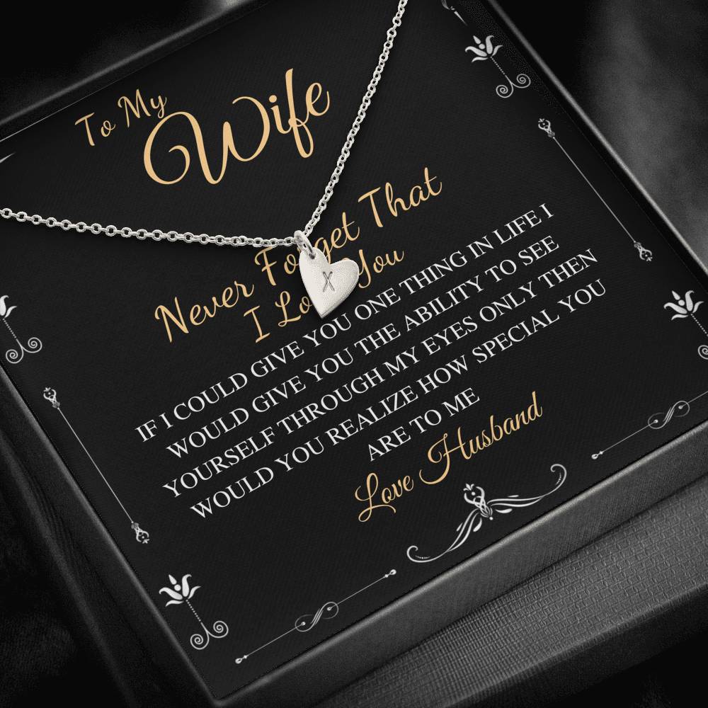 to my wife